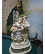 HOLLYWOOD Compatible with REGENCY VICTORIAN COUPLE 20&quot; TABLE LAMP Compat... - €43,81 EUR