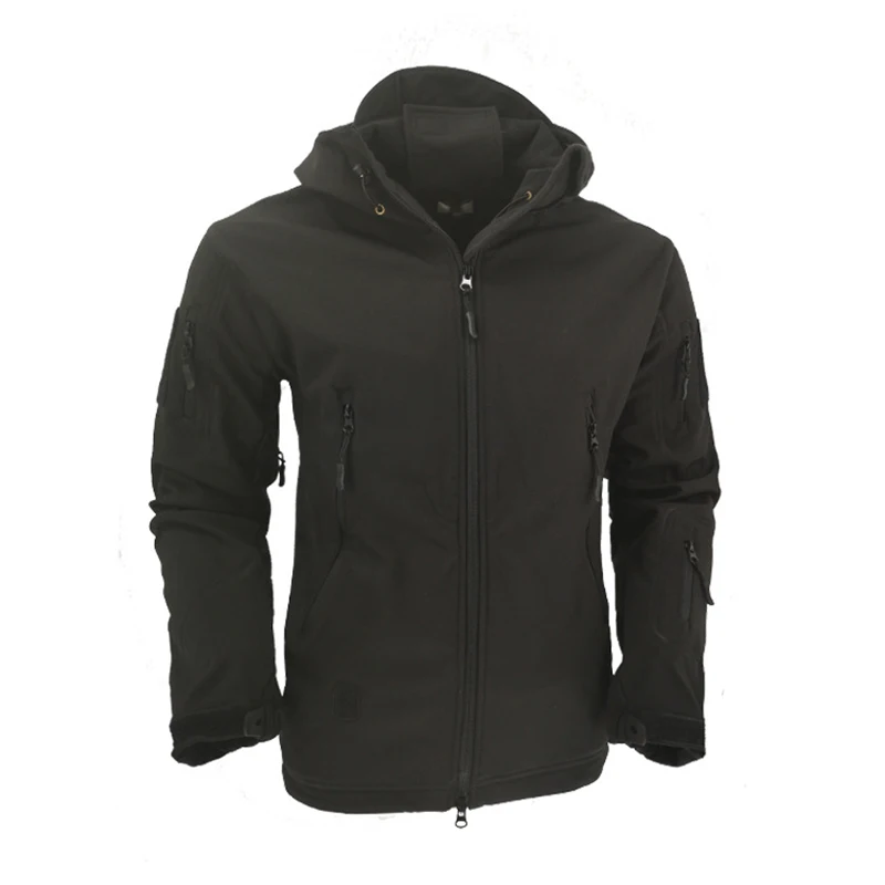  Skin Soft    Jacket Men Waterproof Army Fleece Outdoor Coats Multicam Windbreak - £135.53 GBP