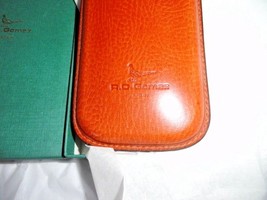 R. D. Gomez Spain Karabu Carmal  Leather Glasses Case image 5