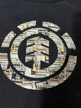 Element Skateboard T Shirt Mens Medium Black New York City Skater Core F... - $20.81 CAD