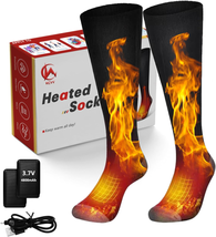 Heated Socks for Women and Men,3.7V 4800Mah Rechargeable Electric Socks,... - £19.36 GBP