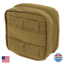 Condor Elite MA77-498 4x4 Utility Pouch Coyote Brown - Durable &amp; Reliable - $31.28