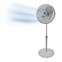 Lasko Oscillating Pedestal Stand Fan, 3-Speeds, Adjustable Height, Tilt ... - $61.99