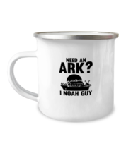 12oz Camper Mug Coffee Funny Need An Ark I Noah Guy Bible Story  - £15.94 GBP
