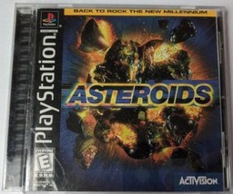 Asteroids (Sony PlayStation 1, 1998) Tested Working - $9.89