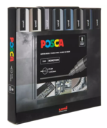 Uni Mitsubishi Pencil Posca Paint Markers - 8 Piece Set - €38,69 EUR