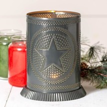 Candle Warmer with Regular Star in Country Tin - $45.00