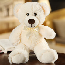 Bow Tie Bear Doll Plush Toy Hug Bear Doll Children Birthday Gift Pillow Teddy Be - £13.17 GBP