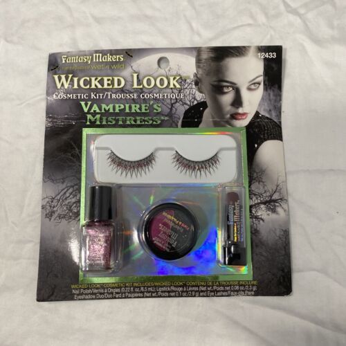 FANTASY MAKERS  Wicked Look; Vampire Mistress  False EYELASHES - 12433 - £14.04 GBP