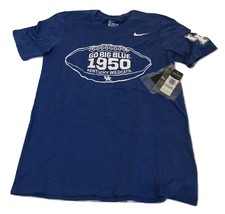 NWT New Kentucky Wildcats Nike Tri-Blend Football Moment Size Small T-Shirt - £19.74 GBP