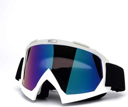 Motorcycle Cycling Goggles, Dirt Bike ATV Motocross Mx Goggles Windproof Anti-UV - £31.44 GBP