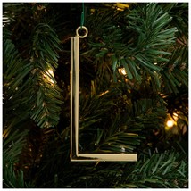  Monogram Metal ChristmasOrnament - Letter L - $16.82