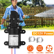 12V Automatic Fresh Water Pressure Diaphragm Pump 5GPM 130PSI for Boat/M... - $37.99