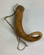 Vintage Animal Horn With Carved Spout  - $14.84