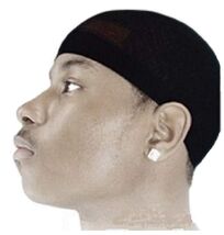 Beauty Town Stocking Wave Caps (2pc/Pack) Black - €7,35 EUR