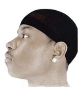 Beauty Town Stocking Wave Caps (2pc/Pack) Black - $8.50