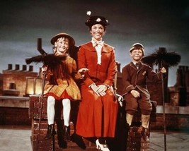 Mary Poppins Karen Dotrice Julie Andrews Matthew Garber on chimney 24x30 poster - £23.58 GBP