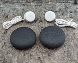 Works Great 2 x Google Home Mini Smart Speaker (HOA) - Black (T2) - $27.99