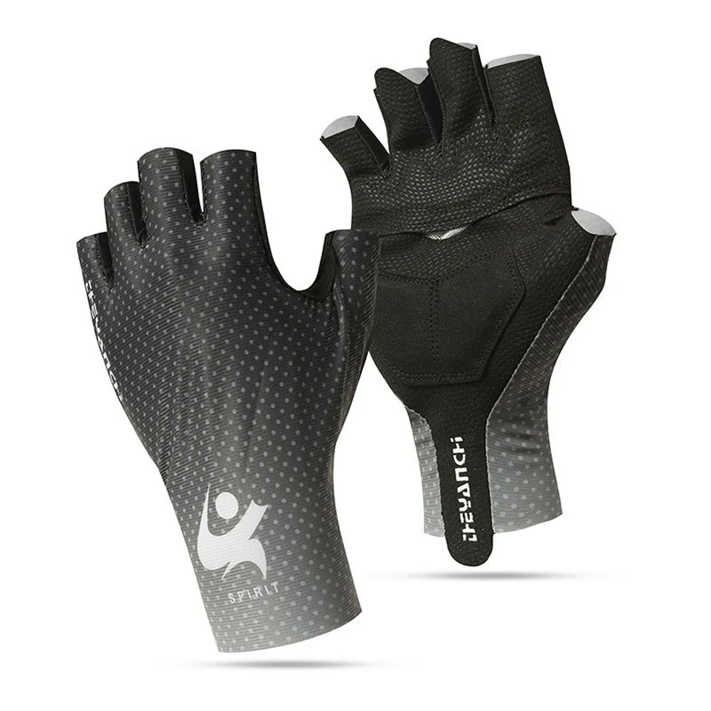 Cycling Half-finger Gloves Men&#39;s Anti-slip Bicycle Gloves Summer  Ice Silk Cool  - £76.51 GBP