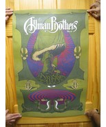 The Allman Brothers Poster Dreams Promo  Artistic Psychedelic Mushroom - $3,077.34 CAD
