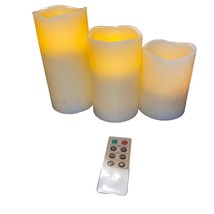 Flameless Electric Fake Faux Candle Set with Remote Batteries not included 3  - £21.80 GBP