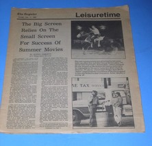 Dave Berg Mad Magazine Leisuretime Newspaper Supplement Vintage 1980 Elvis - £19.97 GBP