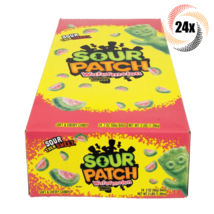 Full Box 24x Packs Sour Patch Kids Watermelon King Size Sour Chewy Candy | 2oz - £32.13 GBP