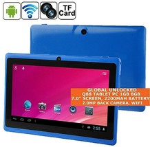 Q88 Tablet Pc 8gb Allwinner A33 Quad Core 7.0 Inch Bluetooth Wi-Fi Android Otg - £81.44 GBP