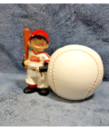 Vintage Ceramic Planter Little Boy Baseball Player  NAPCO Ware  Made in ... - £11.58 GBP