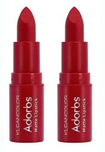 Lipstick Kleancolor Absorbs Matte Lipstick LS901-04 High Risk 2 Pack - $8.41