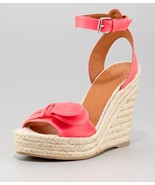 Marc by Marc Jacobs Pretty Knot Wedge Sandals Platform Espadrille Sz 38,... - $59.39