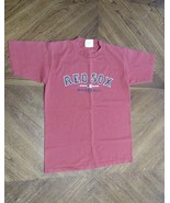 VTG Majestic Child Youth MEDIUM Short Sleeve BOSTON RED SOX Baseball T-s... - £7.46 GBP