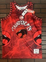 Thundercats Rojo Headgear Classics Camiseta de Baloncesto ~ Nunca Worn ~ L XL - £55.06 GBP