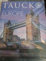 Tauck 2019 Catalog Look Book Yellow Roads of Europe What&#39;s New For 2019 New - £7.98 GBP