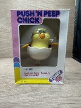 Vintage Push N’ Peep Rare 1986 Tomy Toy - £38.93 GBP