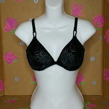 Marilyn Monroe by Warners Black Zebra Bra 34C - $15.00