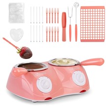 Chocolate Melting Pot Electric Chocolate Fondue Mini Fondue Candy Maker ... - $67.99