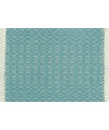 Artisan Handwoven Dollhouse Rug 5&quot;x7&quot; Wedgewood Blue #27, Wool on Cotton - £34.69 GBP