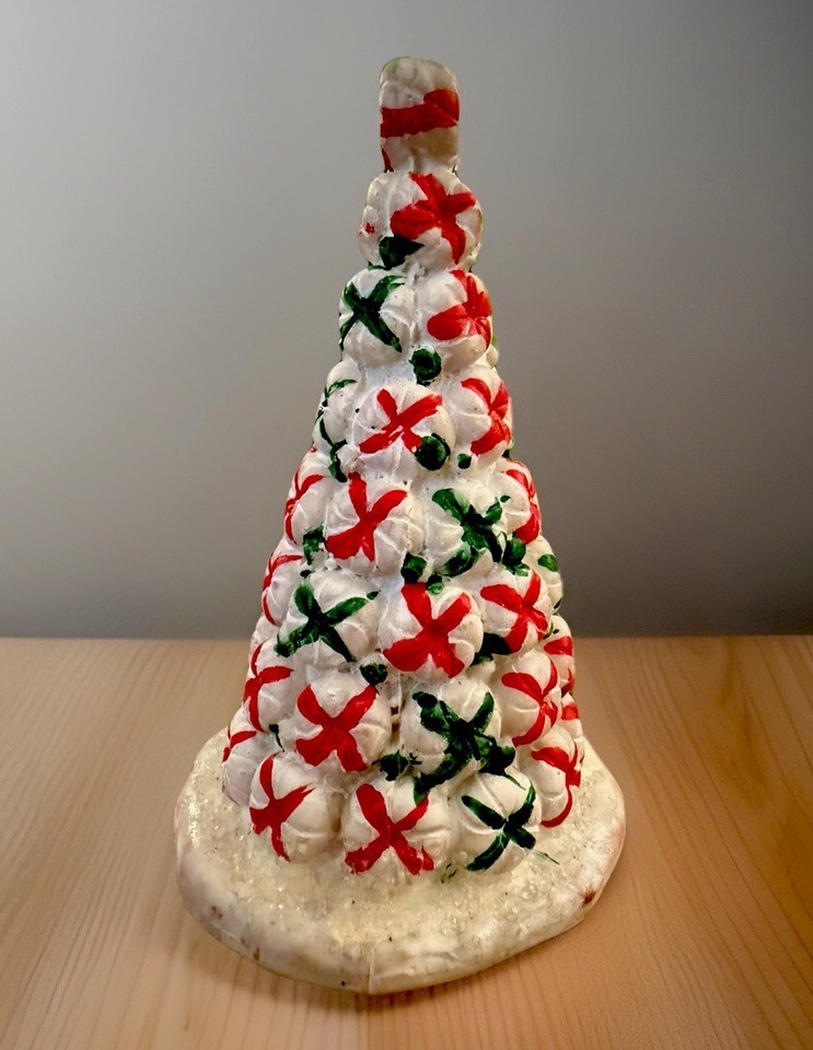 Greenbrier Ginger frost Lane 2005 Flocked Tree - $12.60