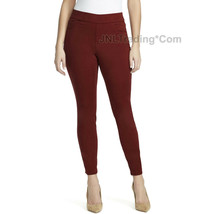 NWT Nine West Heidi Pull-On Skinny Pant Yoga Stretch Twill 6-16 Deep Red $59.50 - £27.51 GBP