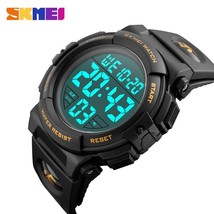 SKMEI Men Sports Watches Digital LED Electronic Multifunction Outdoor Sport Wate - £29.62 GBP