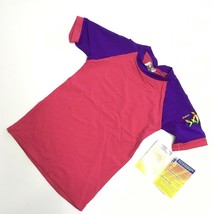 Sun UV Protection Zone Pink &amp; Purple SPF 100 Girls Rash Guard Various Sizes, NEW - £7.50 GBP