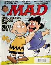 Mad Magazine #393 May 2000, Final Peanuts Episodes - $9.99