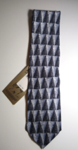 Jerry Garcia Stonehenge Grey Tree Pattern Silk Neck Tie With Tag Mens Neckwear - £15.07 GBP