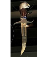 15” Franklin Mint Bald Eagle Knife Dagger Bowie - $29.65