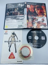 Silent Hill 3 Playstation 2 Japan COMPLETE *Has English! w/8cm soundtrac... - $55.19