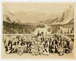 1930&#39;s Banff Springs Hotel Group Associated Screen News Photo Indian Chi... - £62.10 GBP