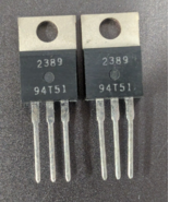 Lot of 2 ECG 2389 - ECG2389 Enhancement Mode High Speed Switch TO220 - $12.86