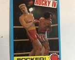 Rocky IV 4 Trading Card #47 Sylvester Stallone Dolph Lundgren - $2.48