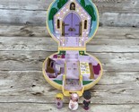 Vintage Polly Pocket Nancy’s Wedding Day Chapel 1989 Yellow Compact Comp... - $74.20